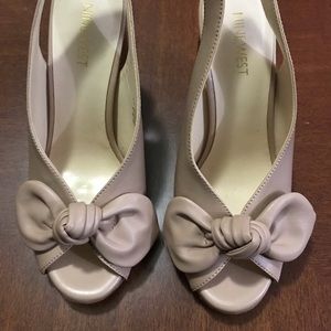 Nine West Nude Heels